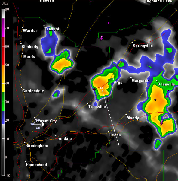 Strong Storm at Argo The Alabama Weather Blog