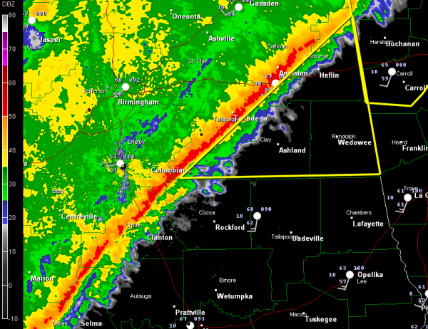 58 mph Wind Gust at Anniston : The Alabama Weather Blog