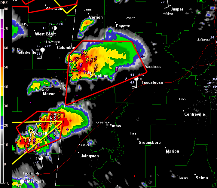 Tornado Warning: Including City of Tuscaloosa until 4:45 PM