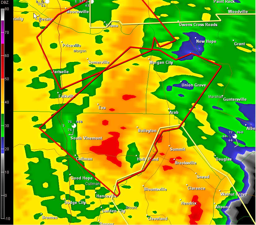 Tornado Warning: Northeastern Cullman County… : The Alabama Weather Blog