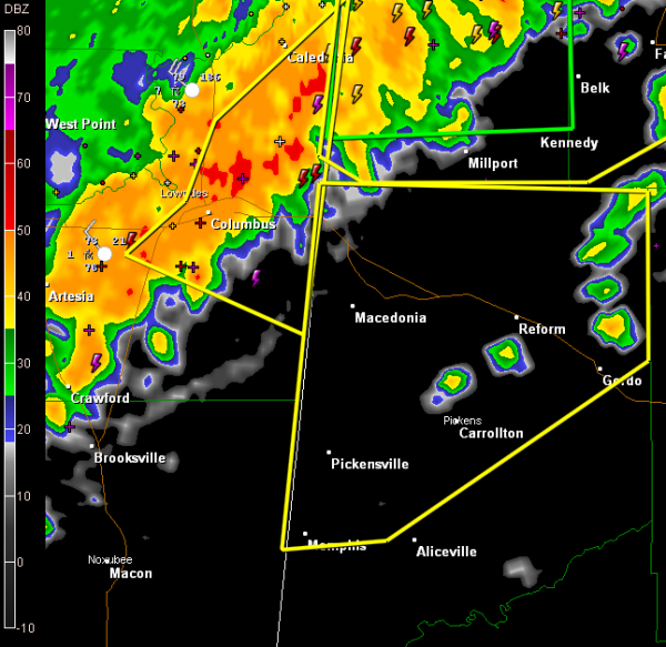 Severe Thunderstorm Warning: Pickens County : The Alabama Weather Blog