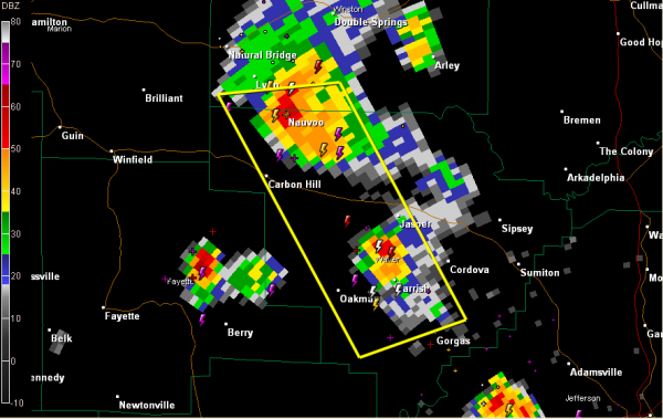 Severe Thunderstorm Warning Walkerwinston The Alabama Weather Blog 3012