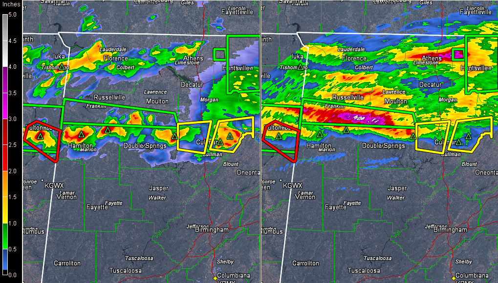 Heavy Rains in Marion and Winston Counties : The Alabama Weather Blog