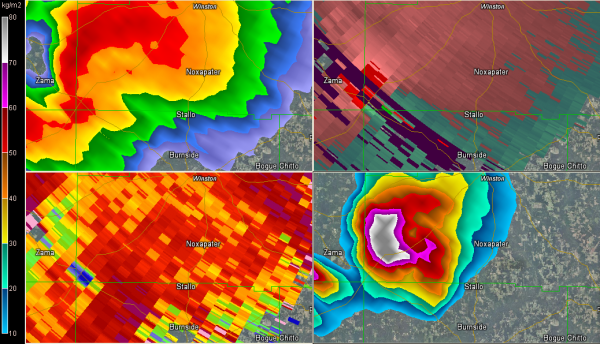 Large Tornado Headed Toward Louisville MS : The Alabama Weather Blog