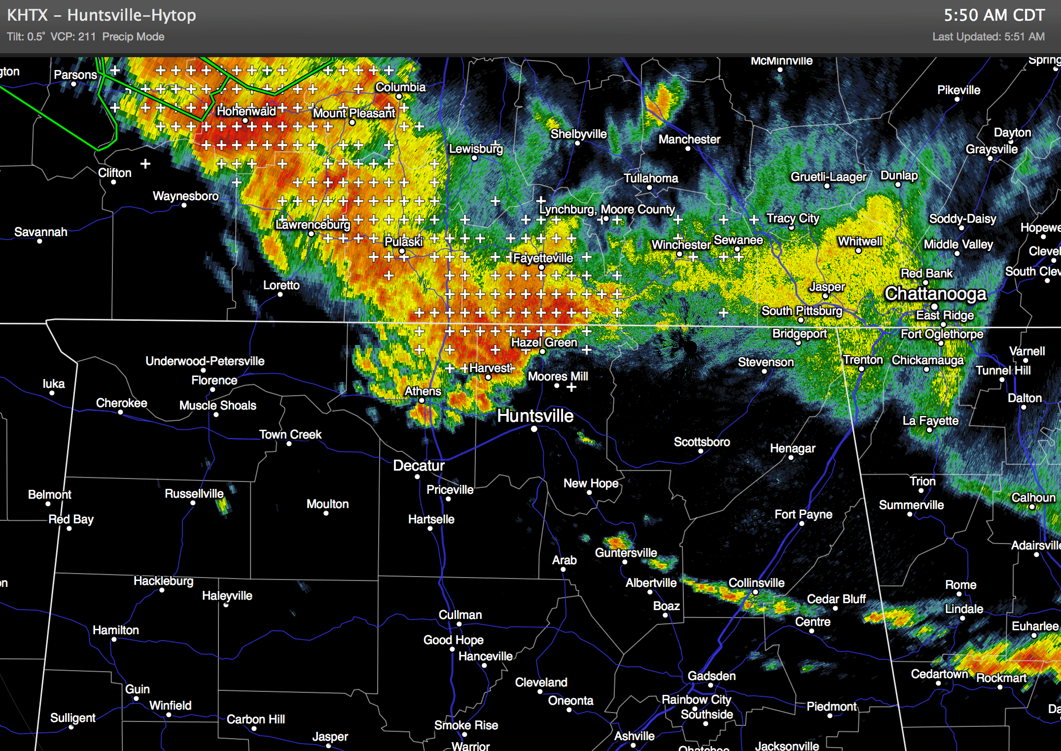 Active Storms Later Today : The Alabama Weather Blog