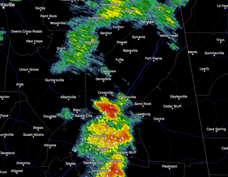 Strong Storms Now Affecting Parts Of Dekalb County : The Alabama ...