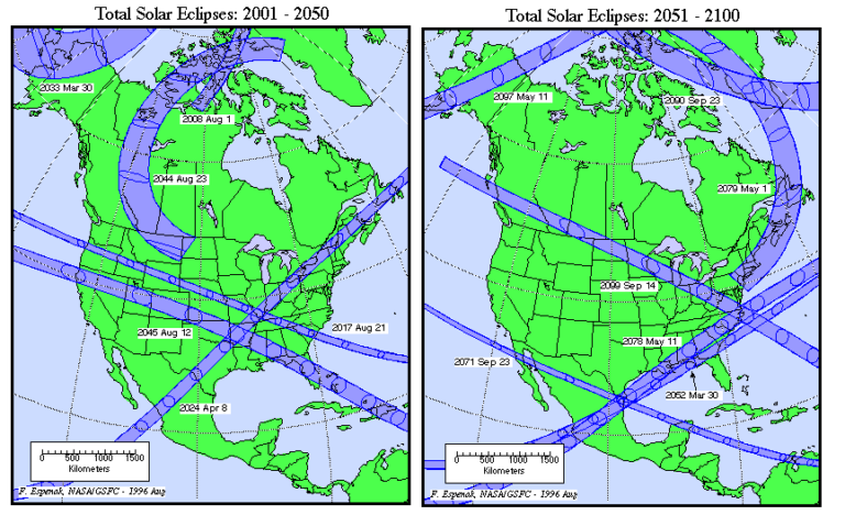 Solar Eclipses Past and Future : The Alabama Weather Blog