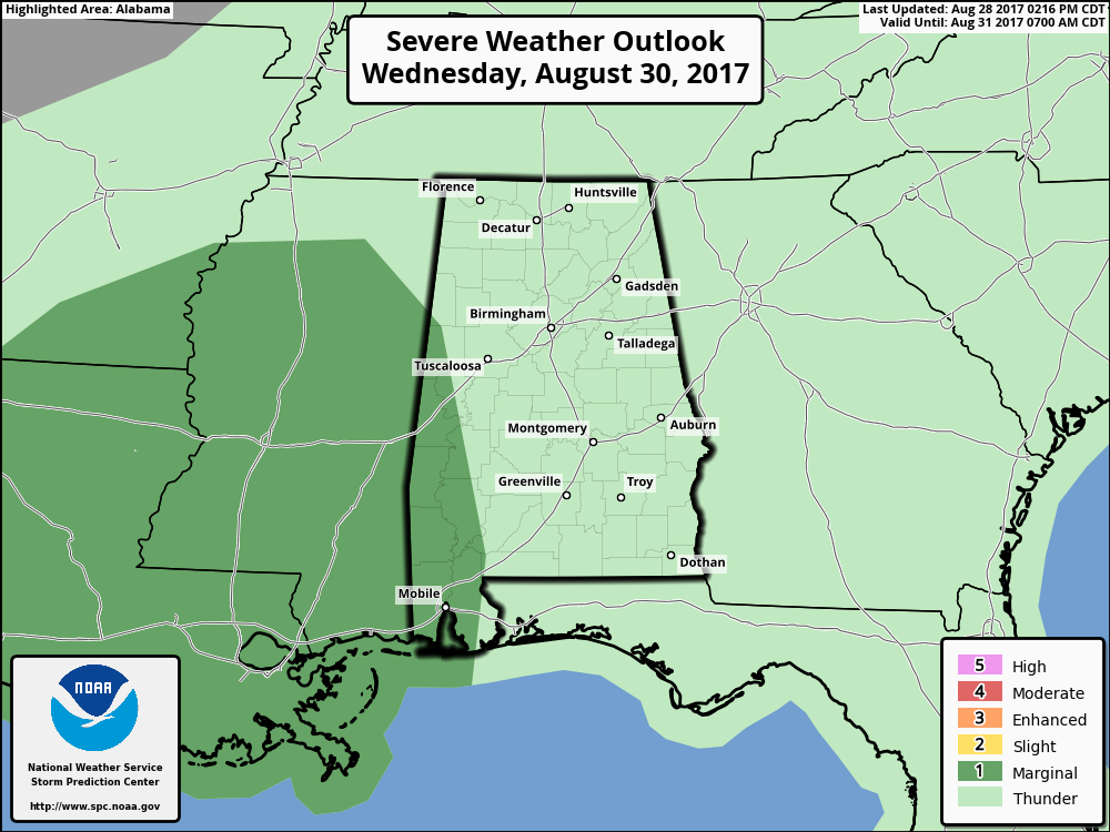 Wet Weather Ahead For Alabama : The Alabama Weather Blog