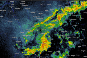 Nate Leaves A Pure Tropical Airmass Over Alabama