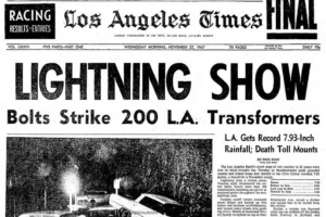 November 21, 1967: Worst Rain To Hit Los Angeles In Nearly 30 Years