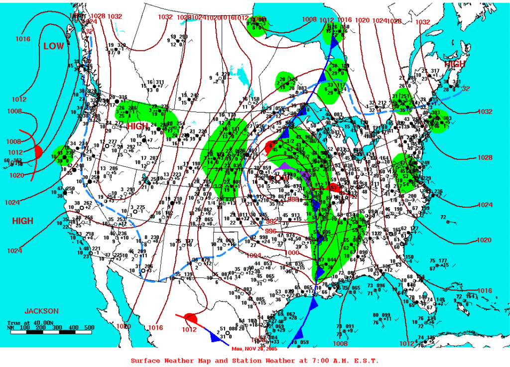 November 28, 2005: Negative-Tilted Trough Brings Twisters To The Area ...