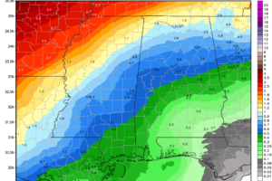 Wet and Warm for the Week Ahead