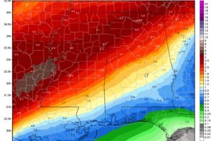 Warm Sunday, Cool Monday with a Wedge