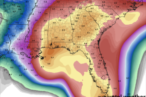 Scattered Storms; Tropical Trouble Ahead