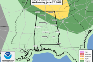 More Scattered Storms This Afternoon