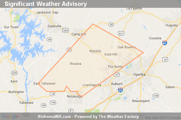 Significant Weather Advisory For Northwestern Lee, Southeastern ...