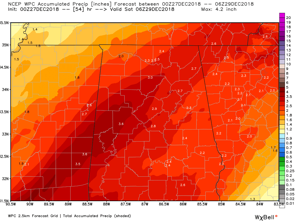 Heavy Rain & A Few Storms Expected Through Friday Afternoon, Some Could ...