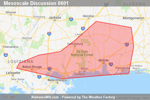 Spc Mesoscale Discussion Tornado Watch 157… The Alabama Weather Blog