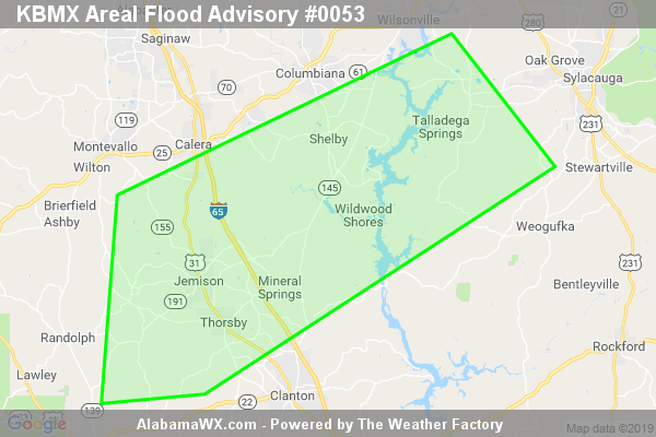 areal flood advisory define