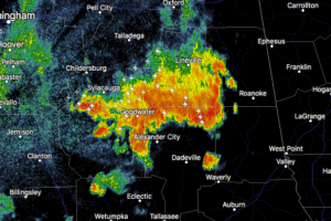 Significant Weather Advisory for Parts of Talladega, Randolph, Tallapoosa, Coosa, Clay Counties Until 8:15 PM