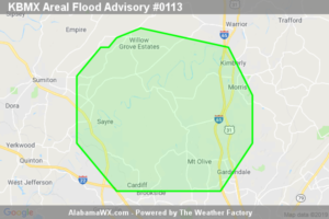 Areal Flood Advisory Issued For Parts Of Jefferson County Until 7:45PM