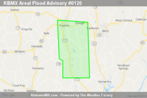 Areal Flood Advisory Issued For Parts Of Fayette And Tuscaloosa Counties Until 10:45PM