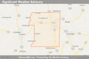 Significant Weather Advisory For Southwestern Pike County Until 5:45 PM CDT