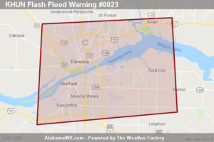 The Flash Flood Warning For South Central Lauderdale And East Central Colbert Counties Will Expire At 11:00 PM CDT