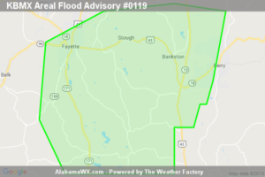 Areal Flood Advisory Issued For Parts Of Fayette County Until 6:45PM