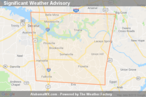 Significant Weather Advisory For Southwestern Madison,  Southeastern Limestone And Morgan Counties Until 8:45 PM CDT