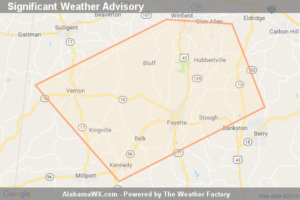 Significant Weather Advisory For Northwestern Fayette And Southern Lamar Counties Until 4:00 PM CDT