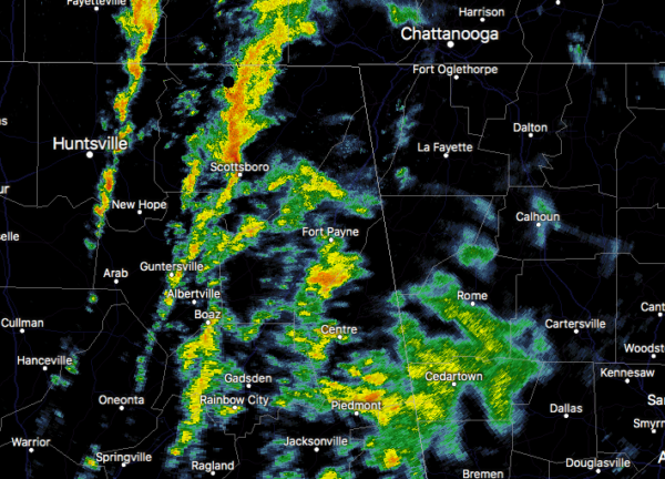 Significant Wx Advisory For Parts Of Madison, Morgan, Marshall, Jackson ...