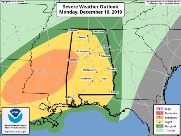 Strong To Severe Storm Potential Continues For Later Today Through