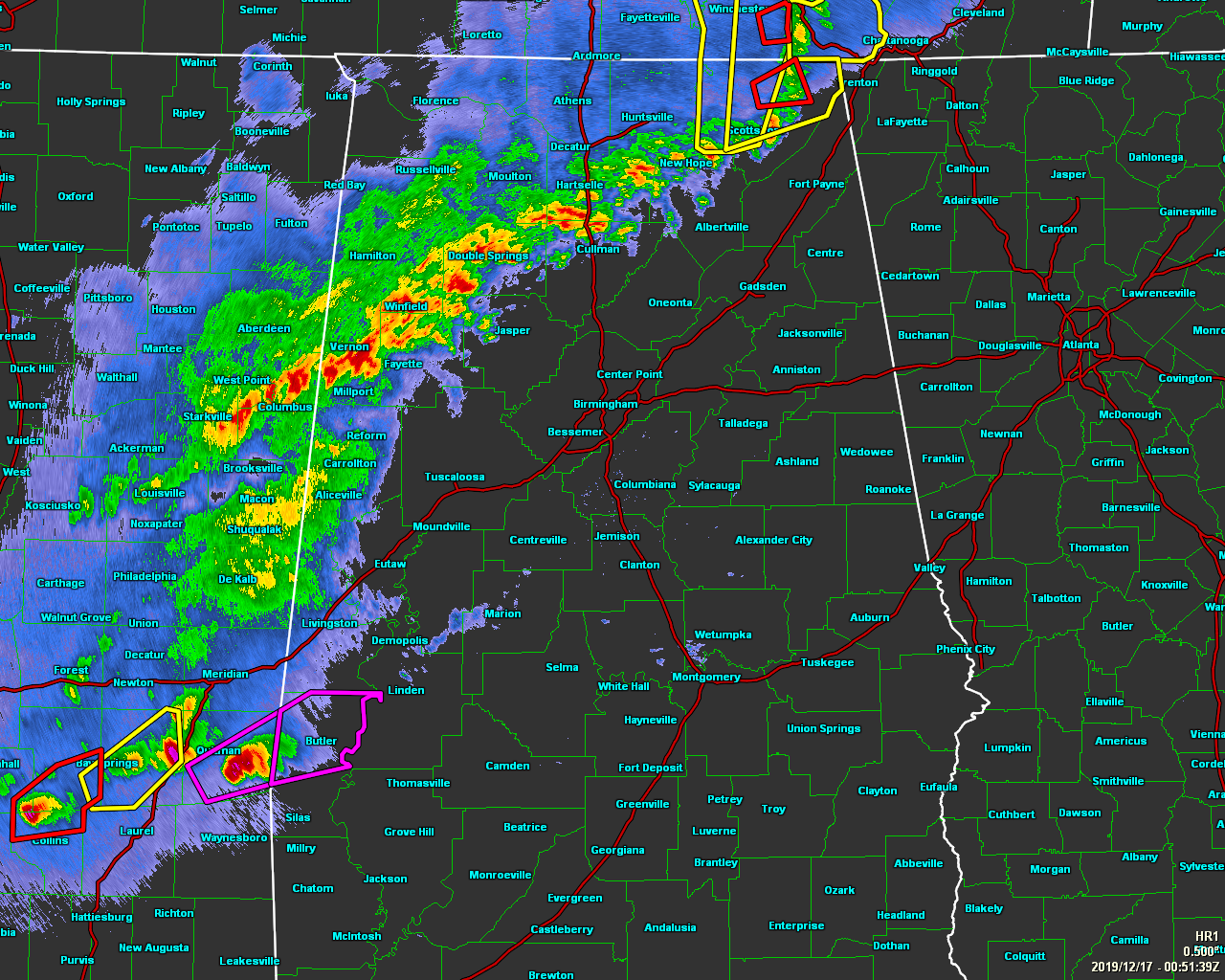 Latest Mesoscale Update From Nws Birmingham The Alabama Weather Blog 6307