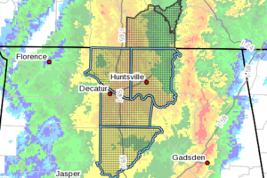 Only A Few Counties Remain In The Tornado Watch In North Alabama