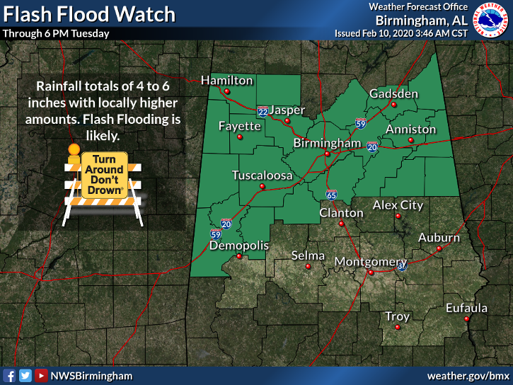 areal flood watch