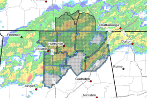 Flash Flood Watch Issued For Parts Of North Alabama Through 6:00 PM Thursday