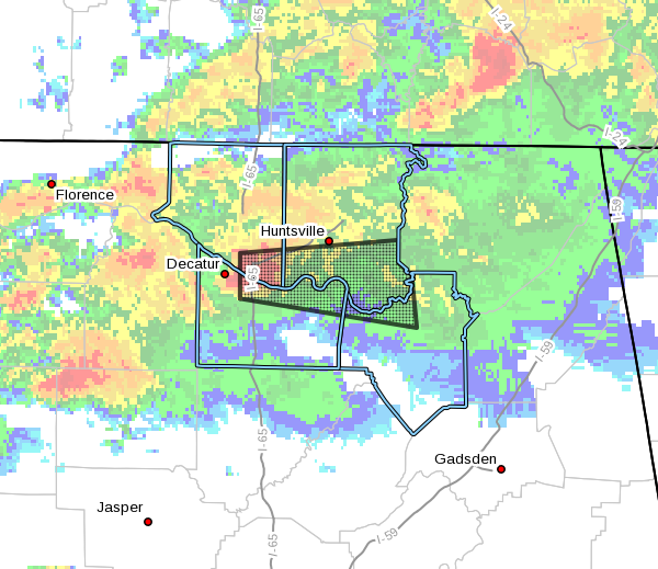 EXPIRED Tornado Warning For Madison, & Marshall Counties