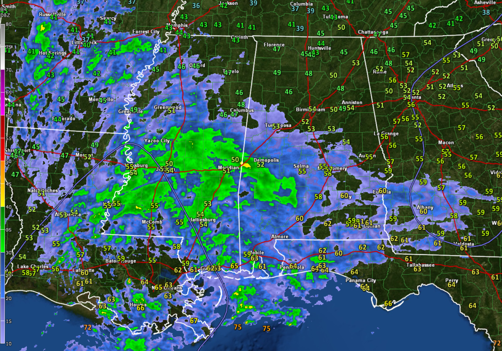 Rain Overspreading the State : The Alabama Weather Blog