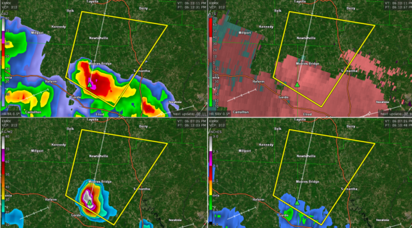 Canceled Severe Thunderstorm Warning For Parts Of Tuscaloosa Pickens And Fayette Until 7 Pm 0180