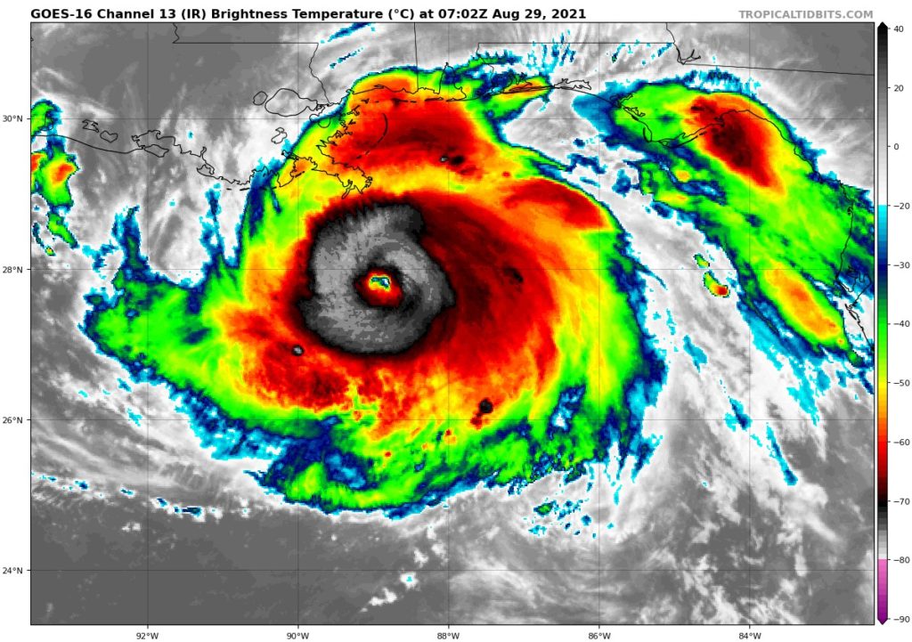 URGENT: Ida Now a Dangerous Category Four Hurricane : The Alabama ...