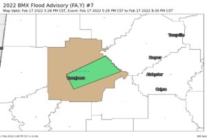 EXPIRED — Areal Flood Advisory for Parts of Tuscaloosa Co. Until 8:30 pm