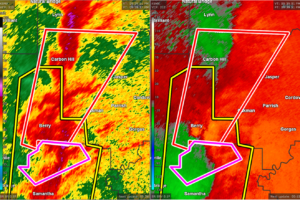 CANCELED — TORNADO WARNING: Parts of Fayette, Walker Co. Until 10:30 pm