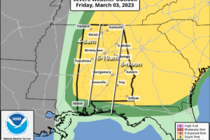 Scattered Strong Storms Late Tonight/Tonight