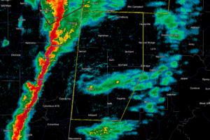 EXPIRED Severe Thunderstorm Warning for Marion, Fayette, and Lamar Counties Until 10:45 a.m.:  Lots of Reports of Tree and Power Line Damage