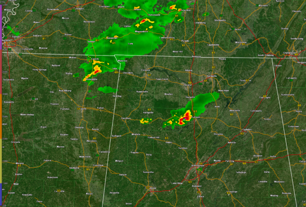 Strong Storm Approaching Cullman : The Alabama Weather Blog