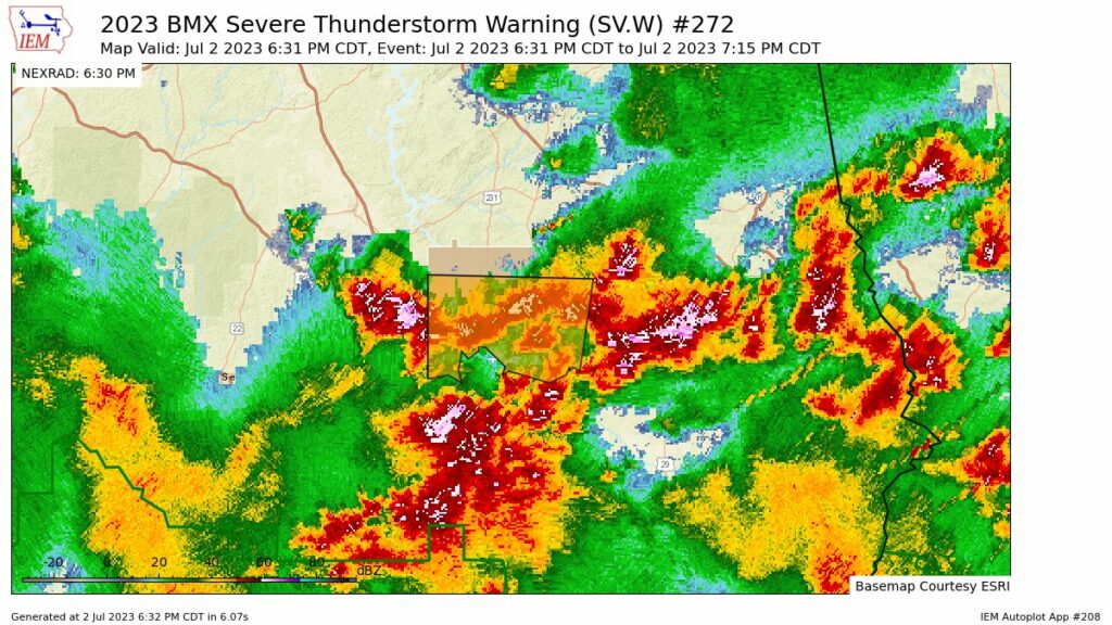 Expired Severe T Storm Warning For Parts Of Elmore Co Until 715 Pm The Alabama Weather Blog 8624