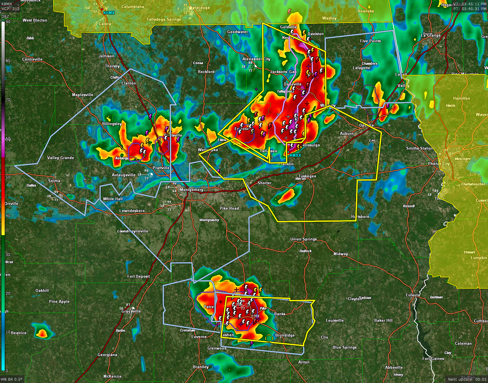 Severe Storms Pushing Southeast The Alabama Weather Blog Mobile