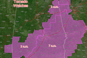 All Severe Thunderstorm Warnings Are Done For Now; Tornado Watches Continue