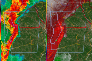 Tornado Warning for Eastern Lee County; Latest on the Tornado Watch